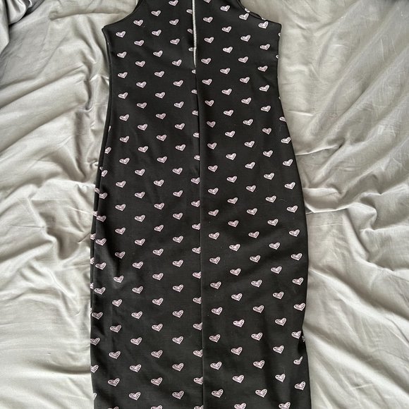 Heart Print Dress (S) - Picture 7 of 8